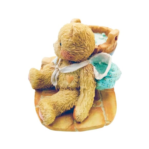 Joshua Love Repairs All Cherished Teddies Vintage 1991 950556 2.25 Inch Figure - Picture 10 of 15